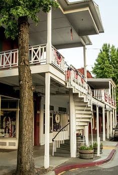 Historic Weaverville building, Chamber of Commerce